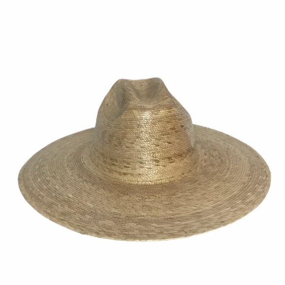 Lack of Color Western Wide Palma Palm Leaf Sun Protection Boho Beach Hat - Picture 2 of 5